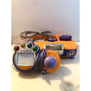 VTECH VSMILE. TV LEARNING SYSTEM  CONSOLE +   1 CONTROLLER + 5 GAMES (See Descr)